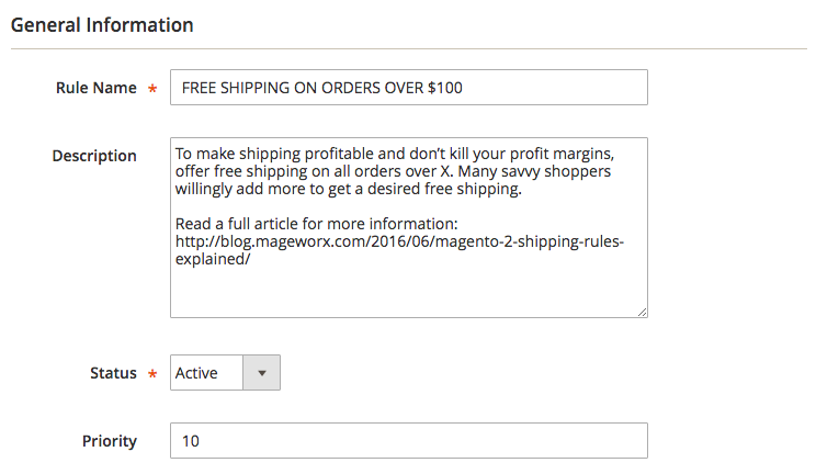 Mageworx Shipping Rules