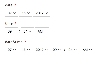 Mageworx Option Template Types Date