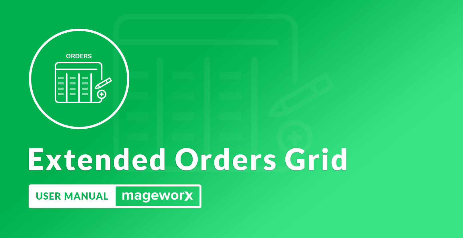 Extended Sales-Orders Grid