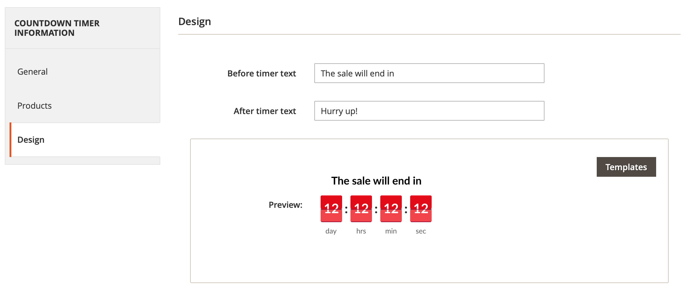 Magento 2 Countdown Timers